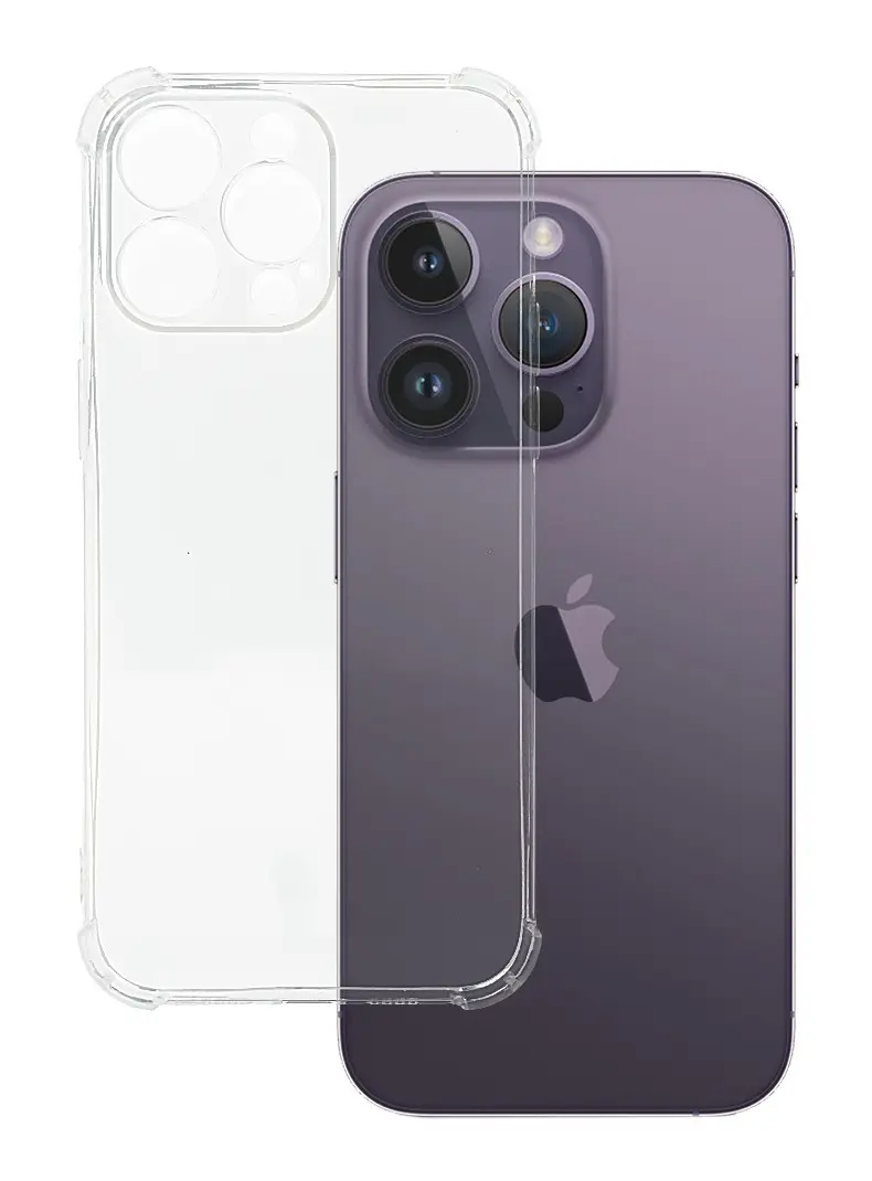 Kryt TopQ iPhone 15 Pro Max odolný průhledný 98860