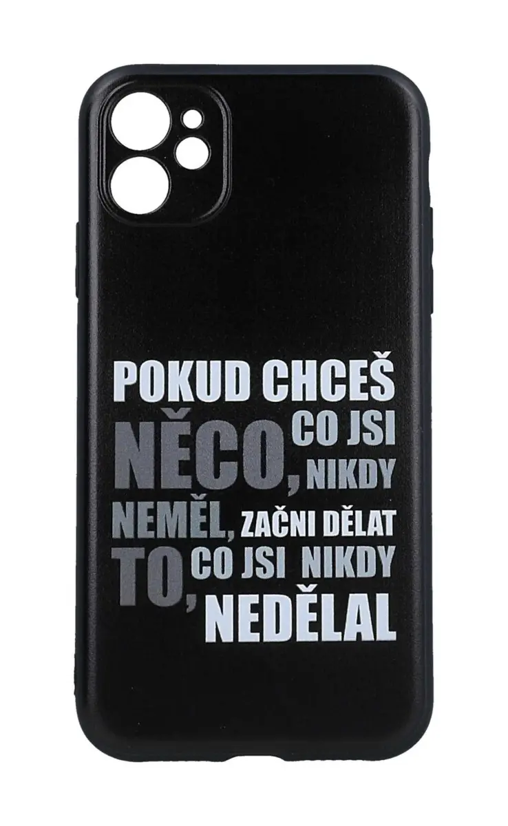 Kryt TopQ iPhone 11 silikon Moto 99274