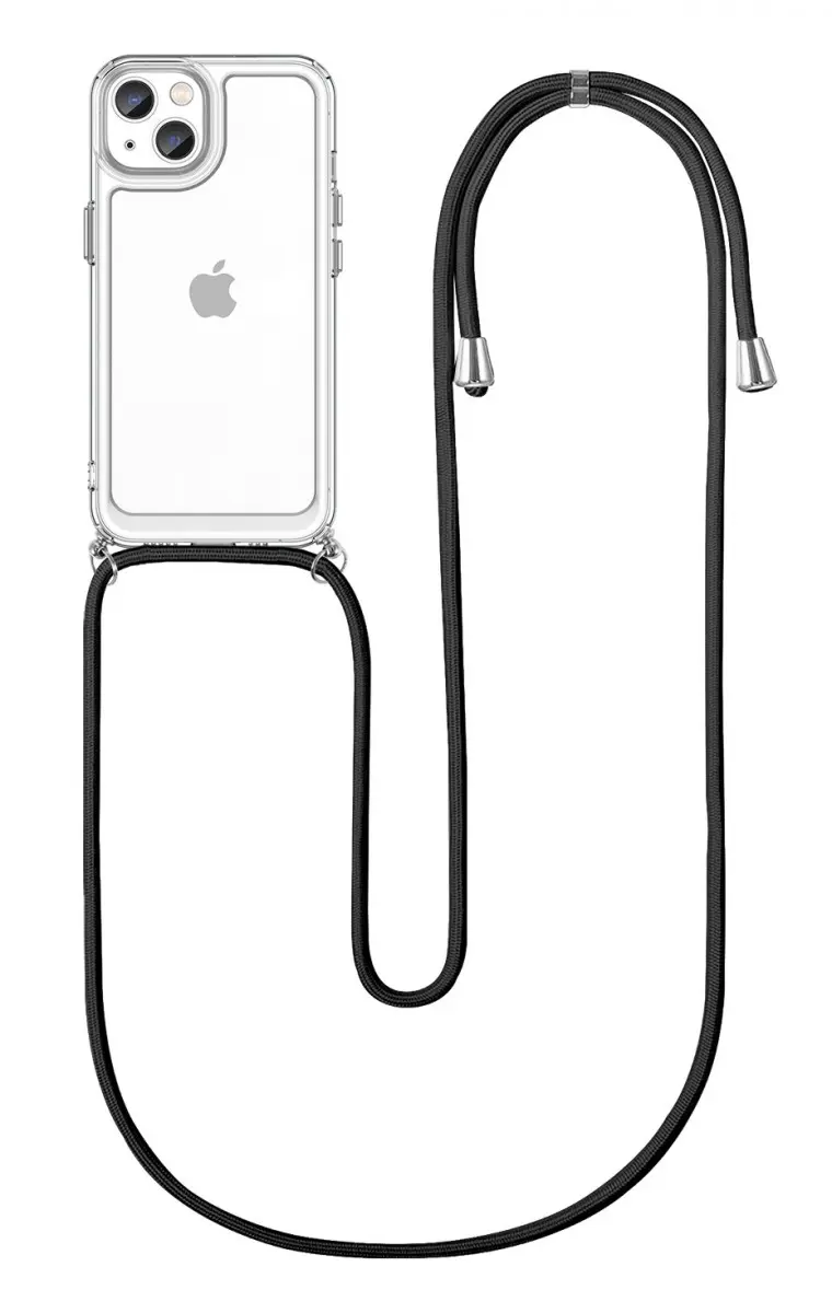 Kryt TopQ iPhone 11 silikon se šňůrkou průhledný 49401