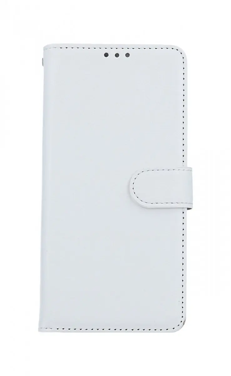 Pouzdro TopQ Xiaomi Redmi 10 5G knížkové bílé s přezkou 89590