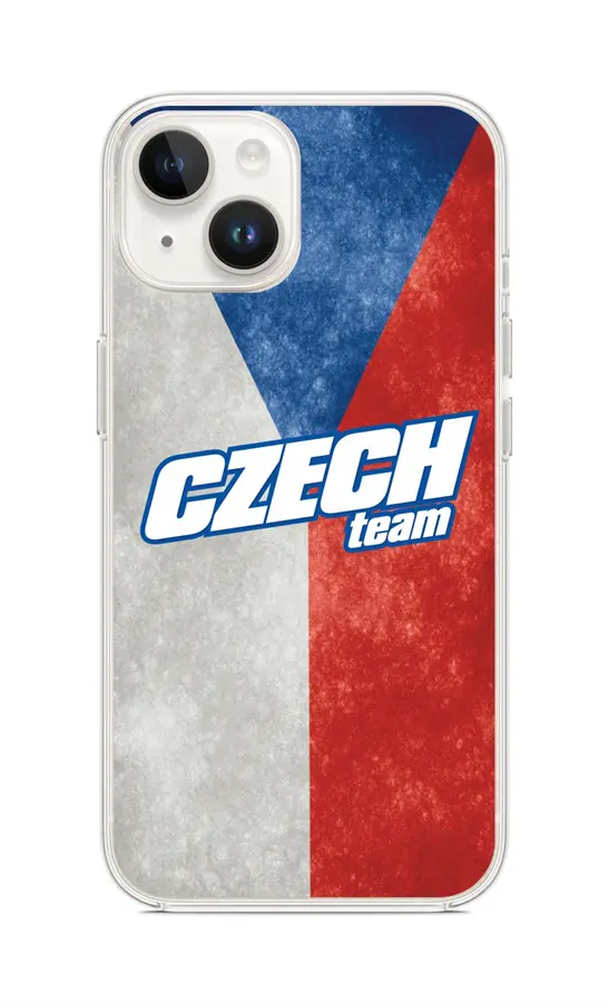 Kryt TopQ iPhone 15 Czech Team 99711