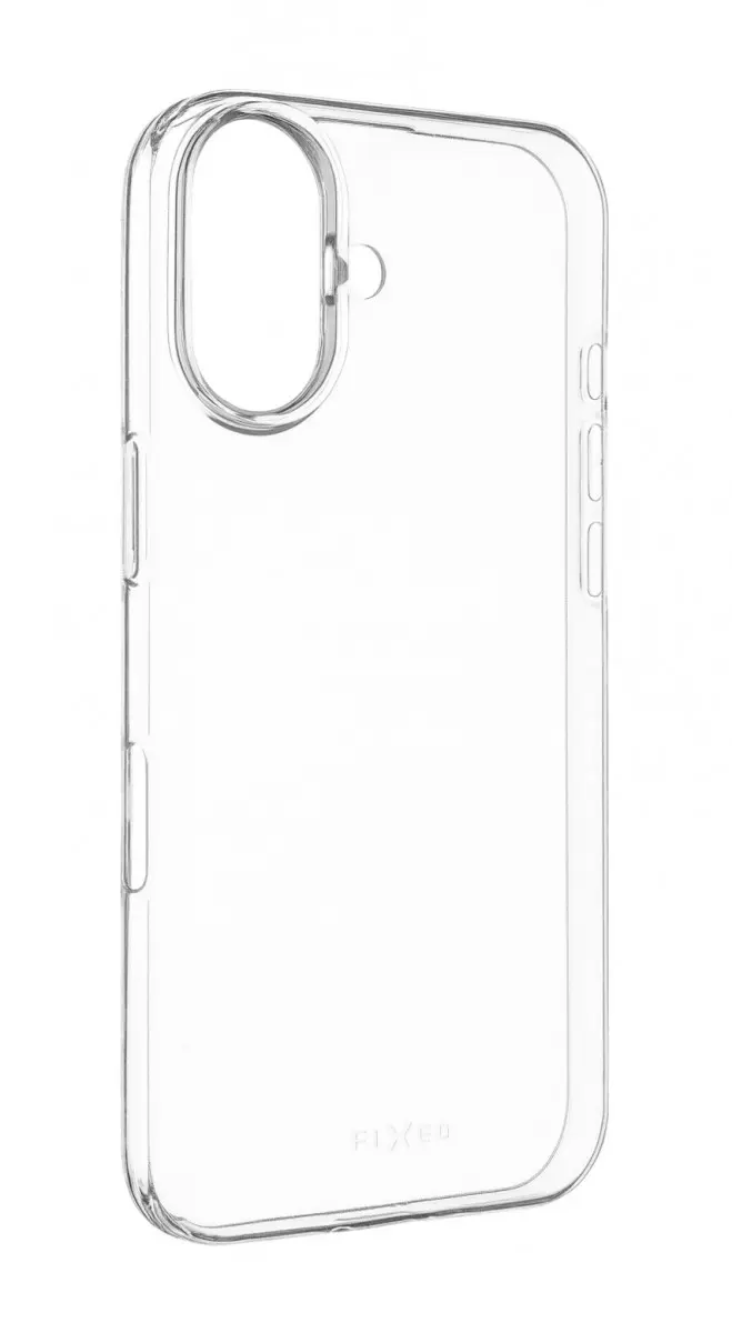 TPU gelový kryt FIXED Story AntiUV pro Apple iPhone 17, čirý