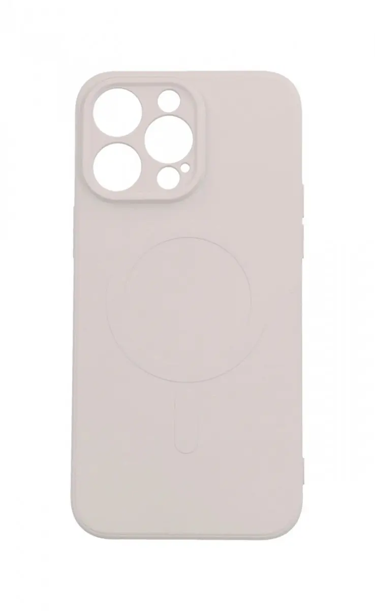 Kryt TopQ iPhone 15 Pro Max s MagSafe béžový 99949