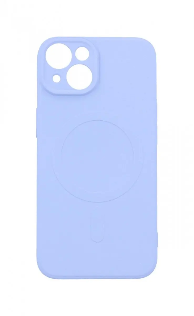 Kryt TopQ iPhone 15 s MagSafe světle fialový 99963