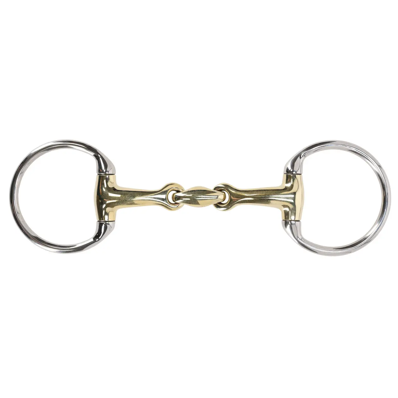 2x lomené olivové udidlo QHP Anatomical 14 mm – Argentan