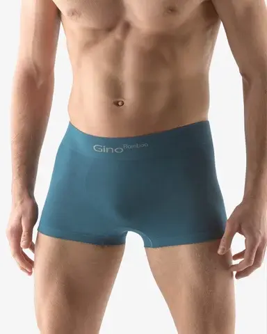Pánské boxerky s kratší nohavičkou GINO 53004P petrolejová M/L