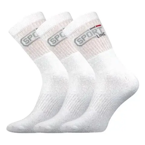 Ponožky SPOT 3 pack bílá bílá