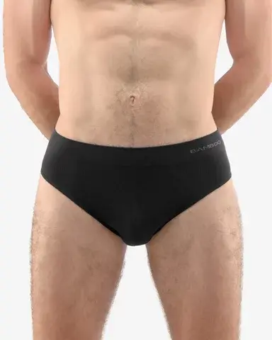 Pánské slipy se širším bokem GINO 51004P černá L/XL