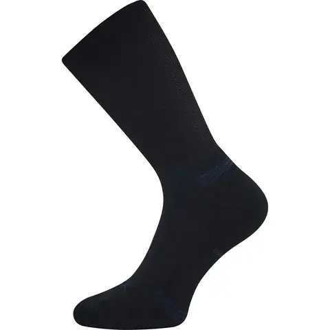 Merino ponožky se stříbrem VoXX WANAK černá černá