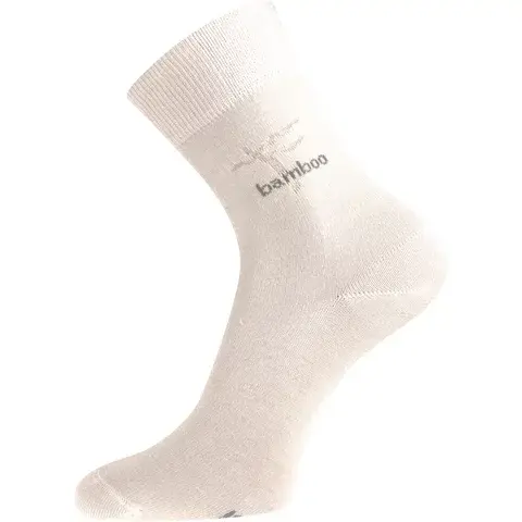 Ponožky bambusové KRISTIAN bílá bílá