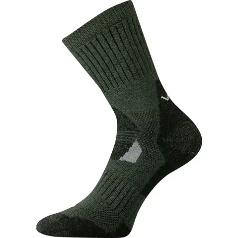 Nejteplejší termo ponožky s merino vlnou VoXX STABIL - khaki khaki
