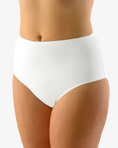 Dámské klasické kalhotky GINA 11072P bílá XXL/3XL