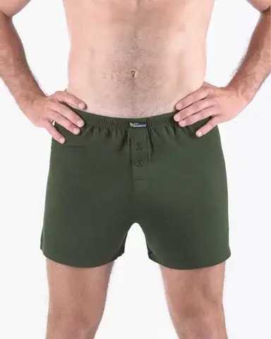 Pánské volné trenky GINO 75194P lahvová XXL/3XL