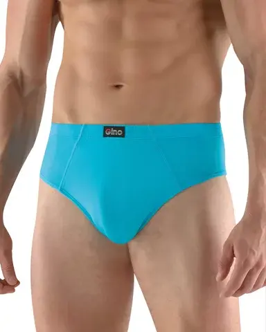 Pánské slipy se širším bokem GINO 71098P dunaj XL/XXL
