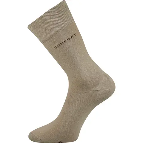 Bavlněné ponožky COMFORT béžová béžová