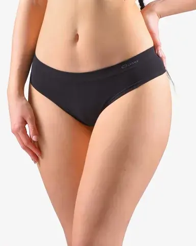 Dámská francouzská tanga GINA 04006P černá S/M