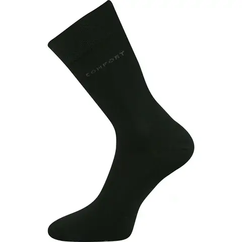 Bavlněné ponožky COMFORT černá černá