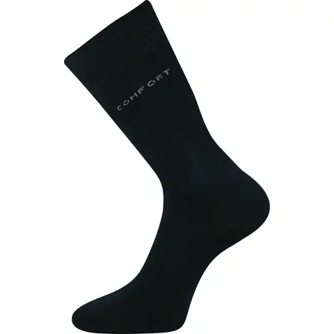 Bavlněné ponožky COMFORT tmavě modrá tmavě modrá
