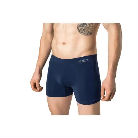 Pánské boxerky VoXX BAMBOO SEAMLESS 030 tmavě modrá tmavě modrá