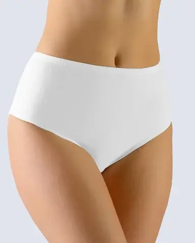 Dámské klasické kalhotky GINA 11071P bílá 4XL/5XL