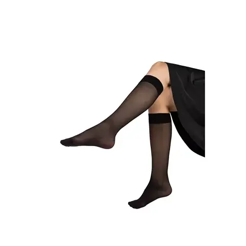 Punčochové podkolenky LADY KNEE SOCKS 17 DEN / 2 páry nero nero uni
