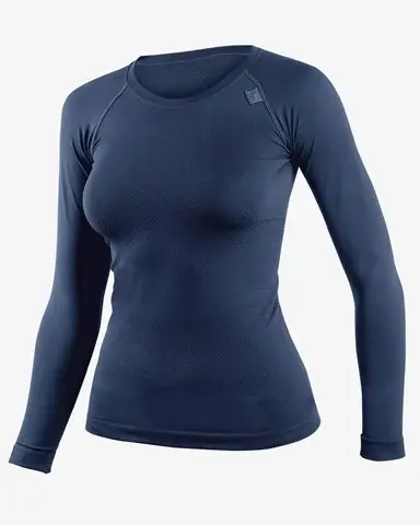 Dámské tričko s dlouhým rukávem dámské GINA 88001P lékořice L/XL