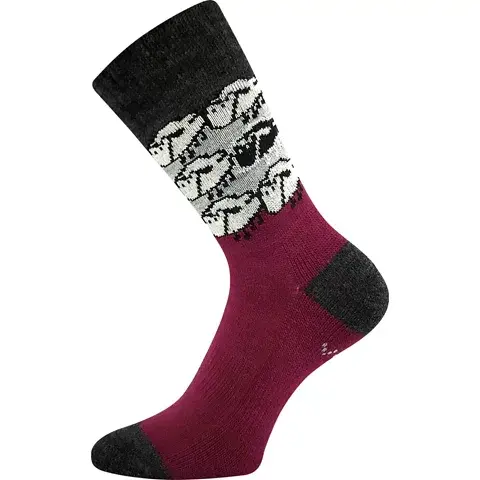 Silné ponožky VoXX KAIKOURA fuxia fuxia