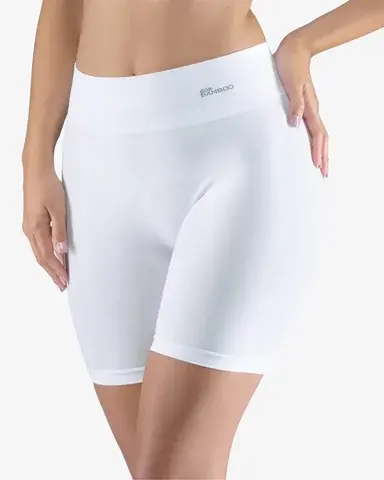 Dámské boxerky prodloužené GINA 03019P bílá L/XL