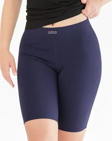 Dámské legíny GINA kratší 93019P lékořice L