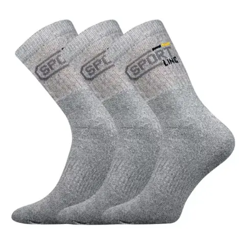 Ponožky SPOT 3 pack světle šedá světle šedá