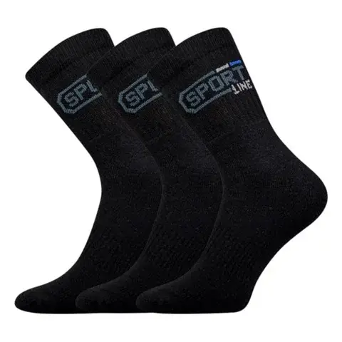 Ponožky SPOT 3 pack černá černá
