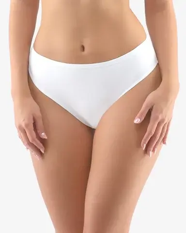 Dámské klasické kalhotky GINA 10257P bílá L/XL