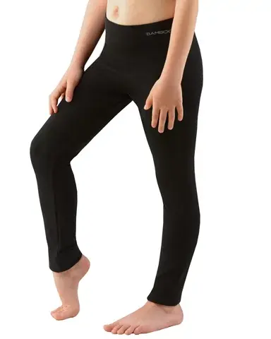 Dětské legíny dlouhé GINA 95034P černá