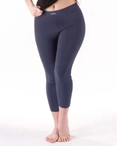 Dámské legíny 7/8 délka GINA 95002P lékořice XL