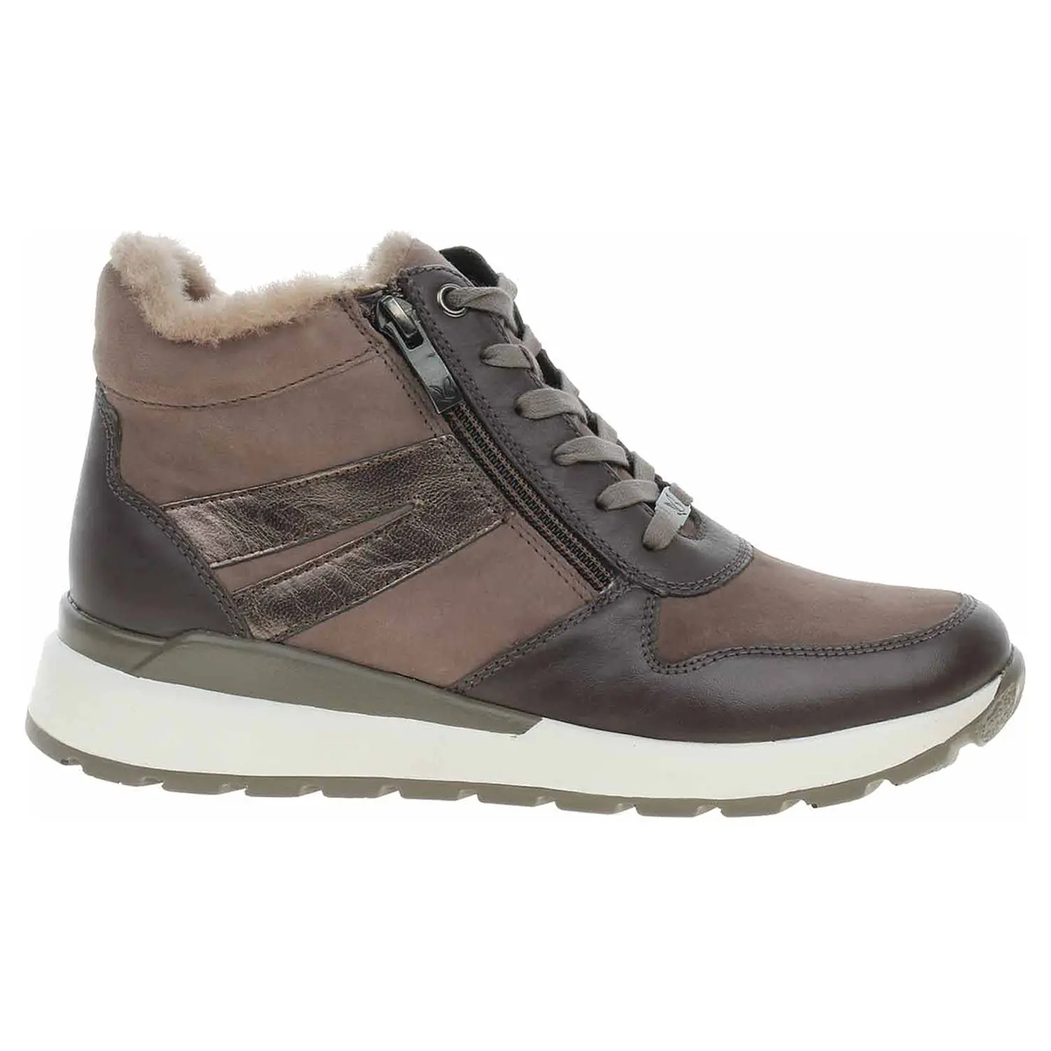 Dámská kotníková obuv Caprice 9-25252-45 taupe comb 37