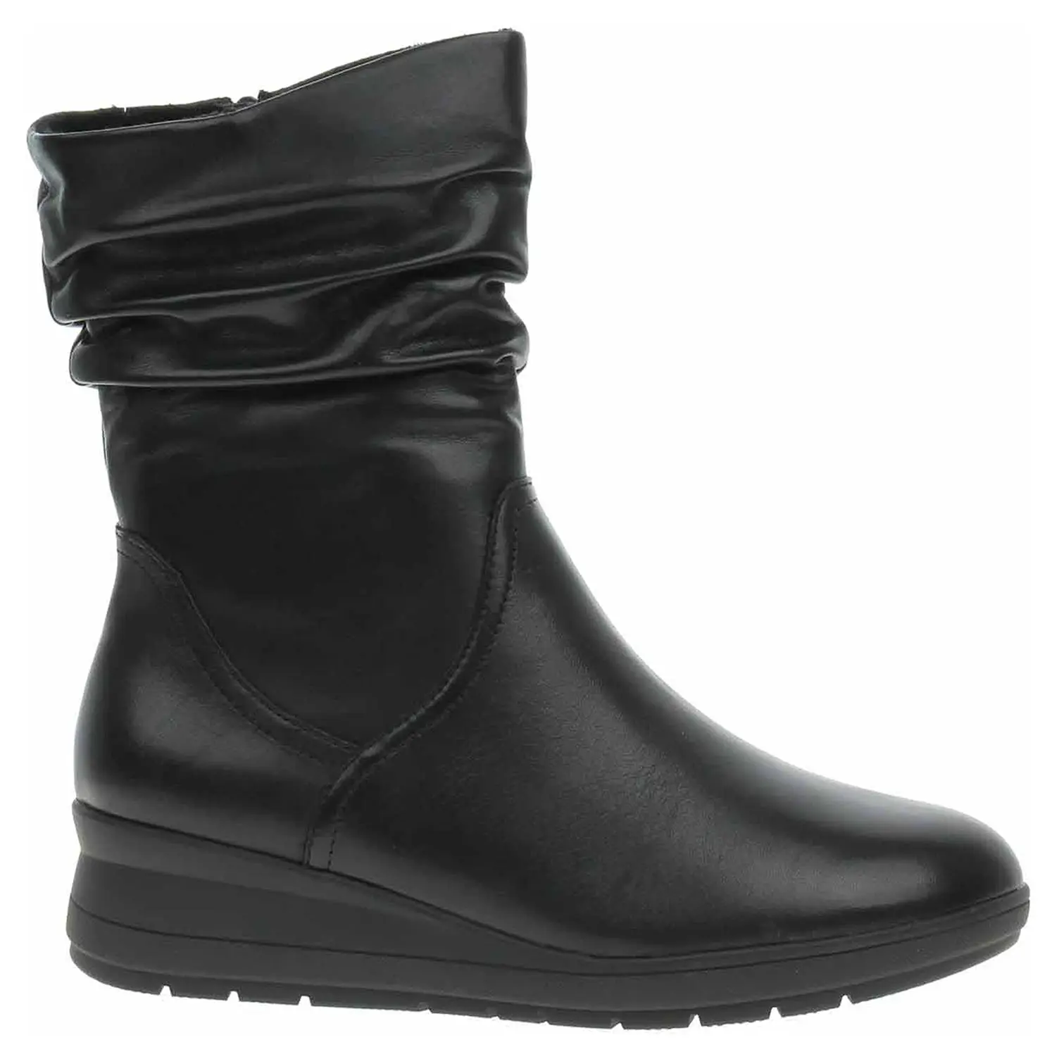 Dámské polokozačky Jana 8-25721-45 black 36