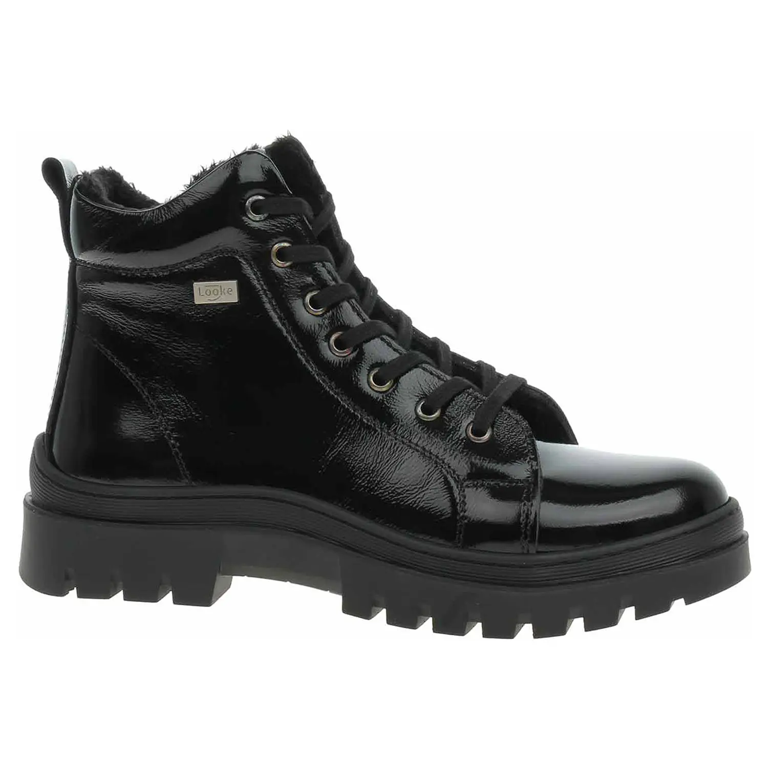 Dámská kotníková obuv Looke Charline L1278 28 black shiny 40