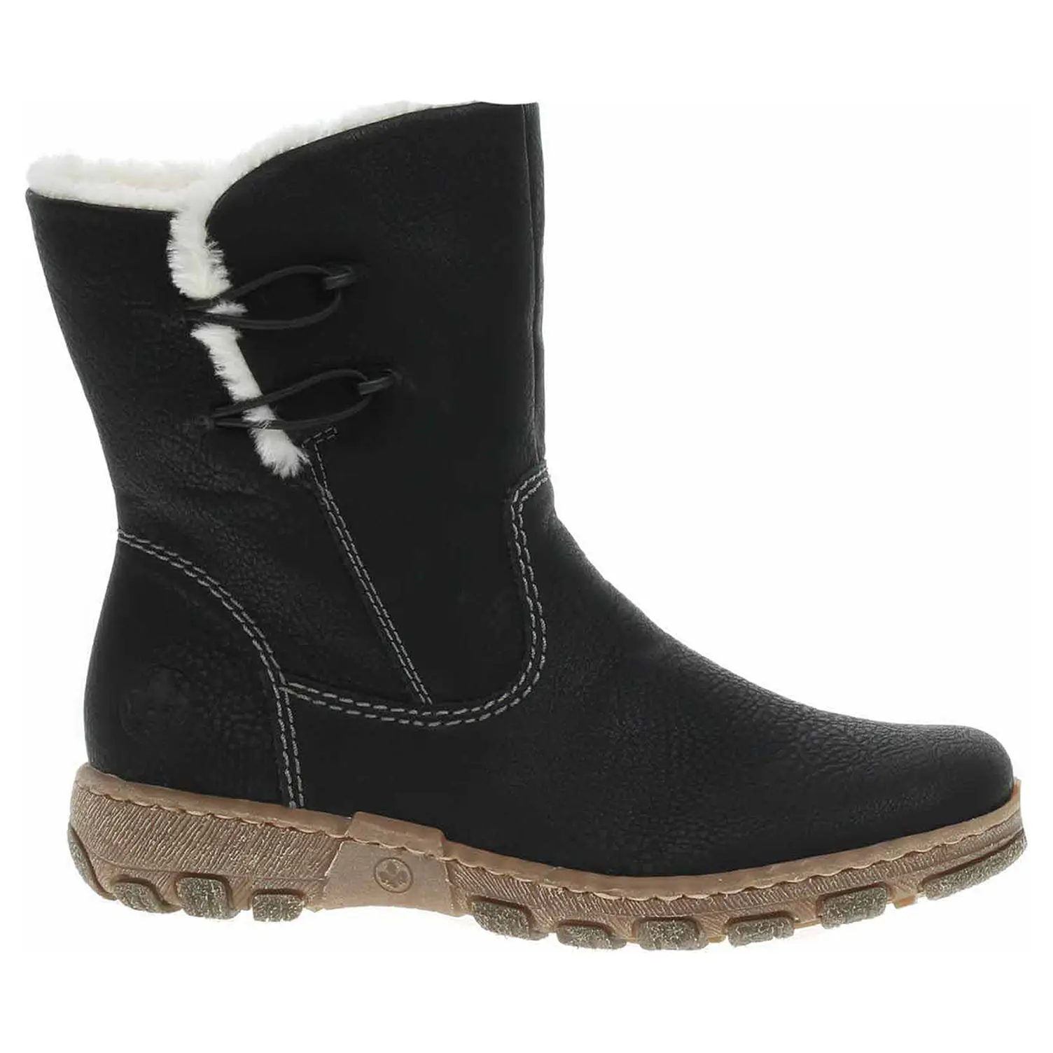 Dámské polokozačky Rieker Z0172-00 schwarz 38