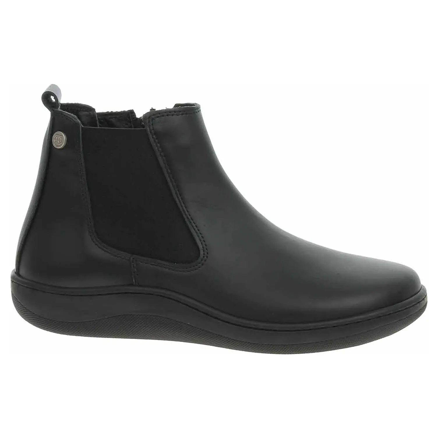 Dámské polokozačky Looke barefoot Ursalie L1547 24 dark black 41