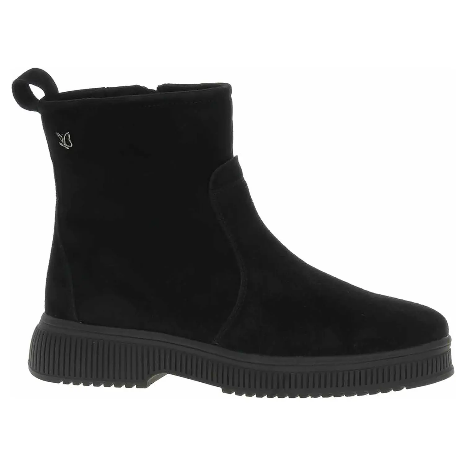 Dámské polokozačky Caprice 9-26403-45 black suede 38