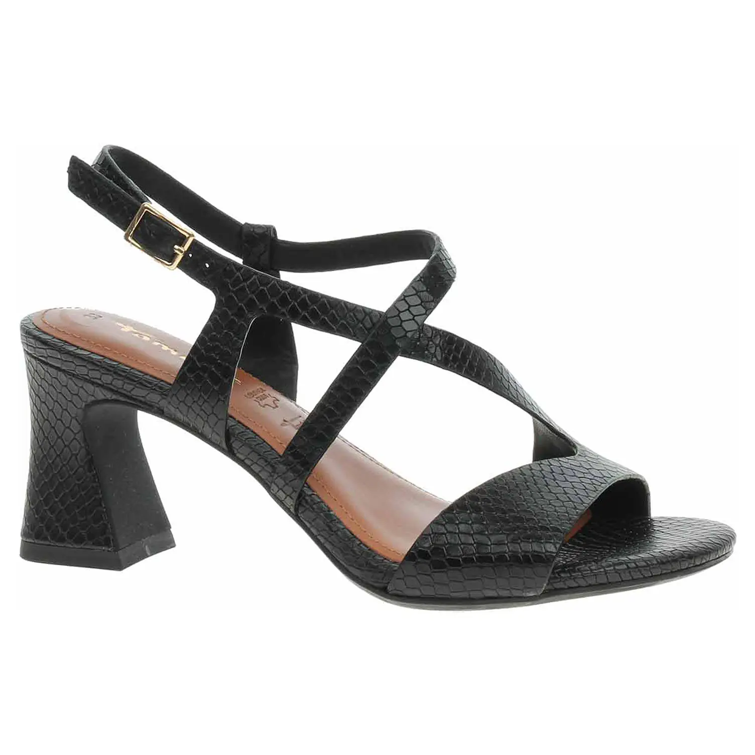 Dámské sandály Tamaris 1-28369-46 black struct. 38
