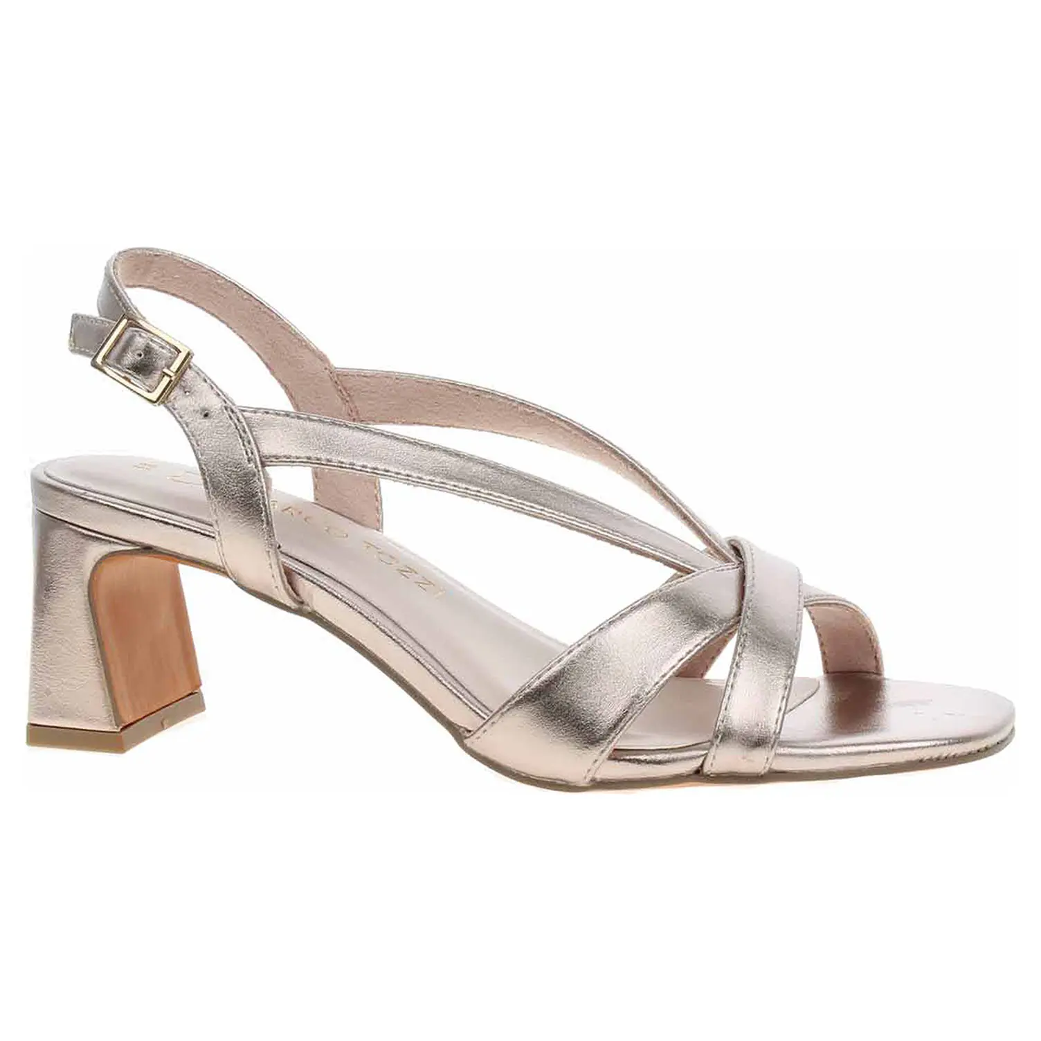 Dámská společenská obuv Marco Tozzi 2-28338-46 rose metallic 40