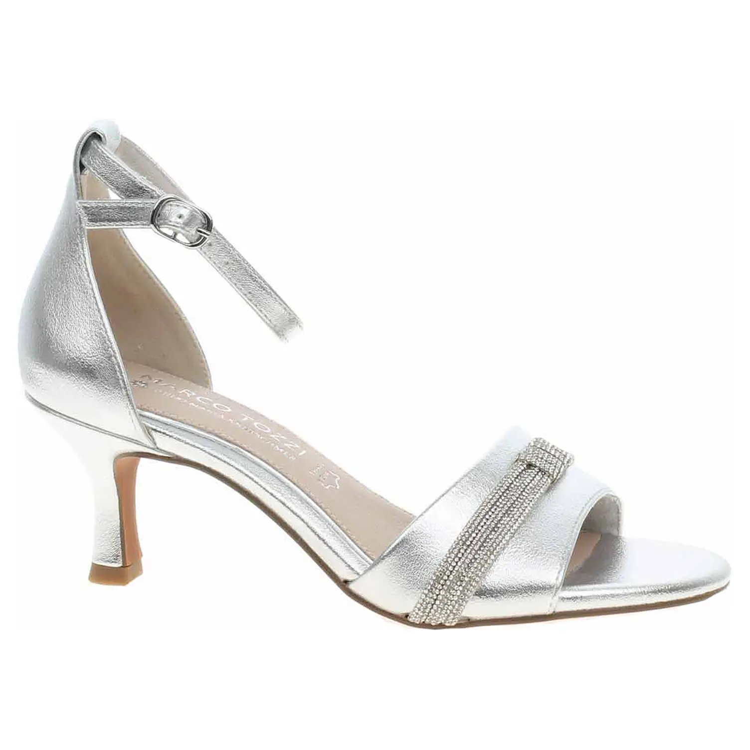 Dámská společenská obuv Marco Tozzi 2-88304-46 silver 38