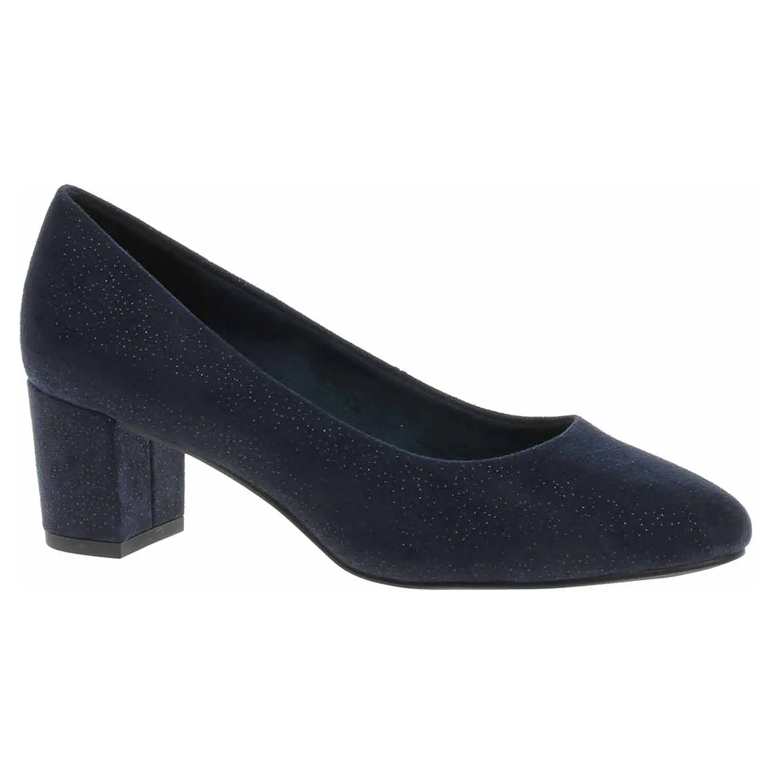 Dámské společenské lodičky Marco Tozzi 2-22438-43 navy metallic 38