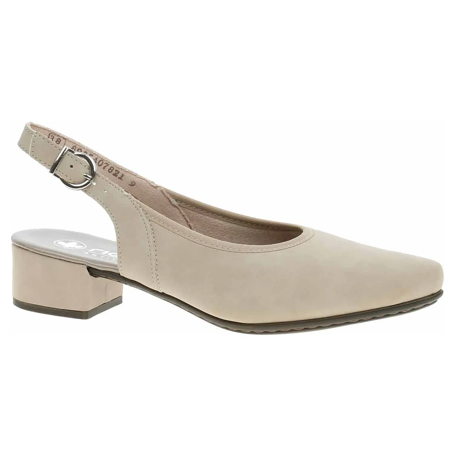 Dámské lodičky Rieker 47060-62 beige 41