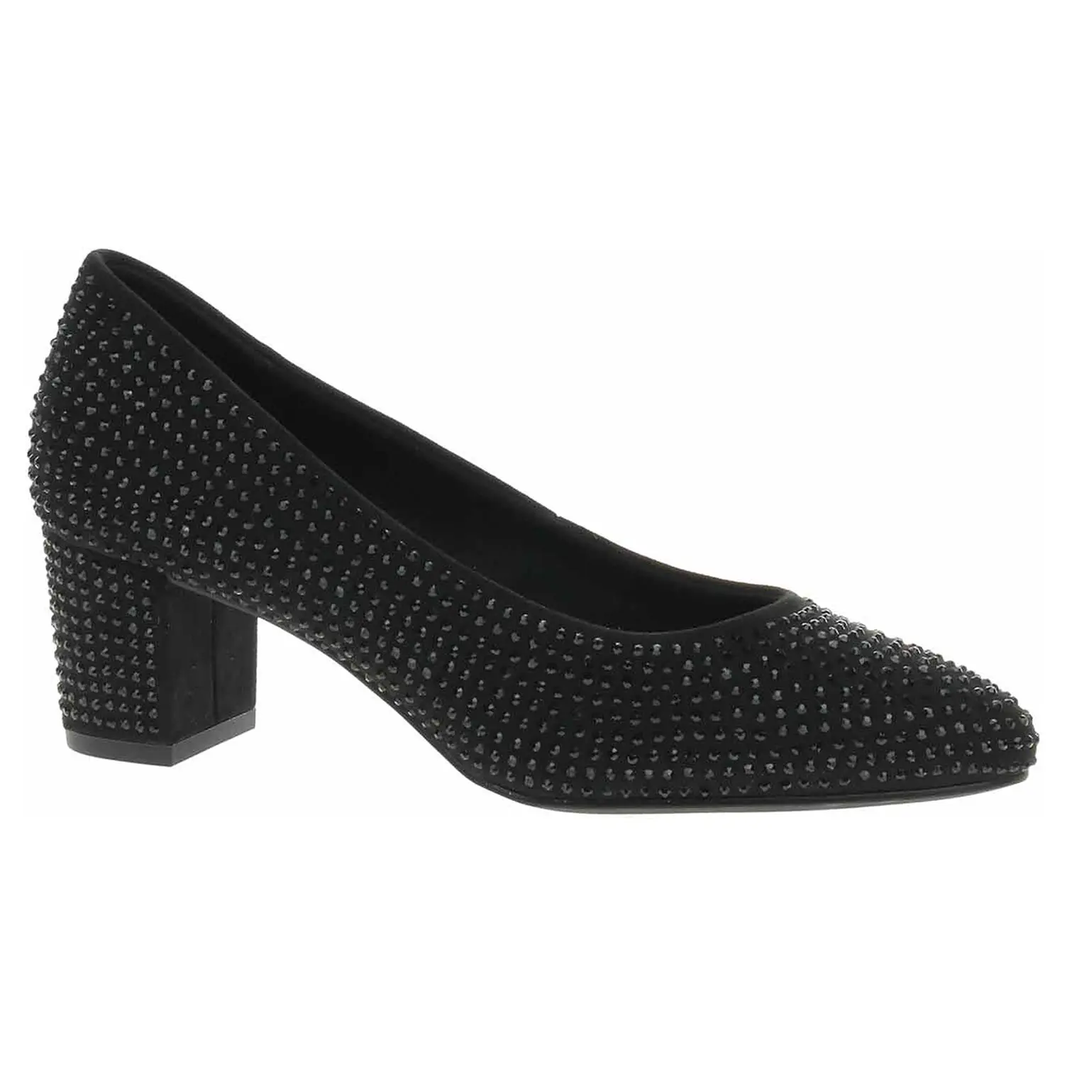 Dámská společenská obuv Marco Tozzi 2-22440-45 black glitter 41