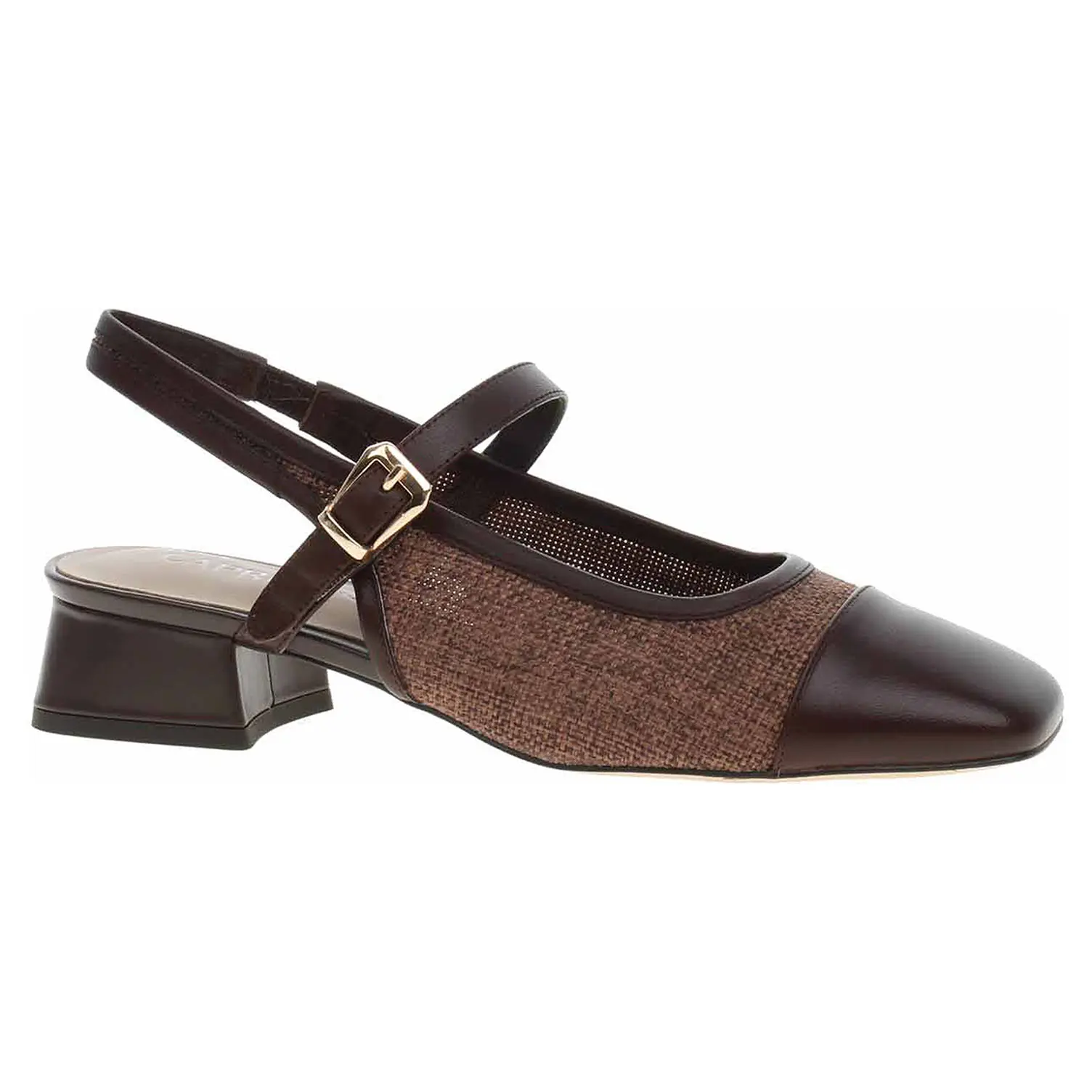 Dámské lodičky Caprice 9-29604-46 dk brown comb 37
