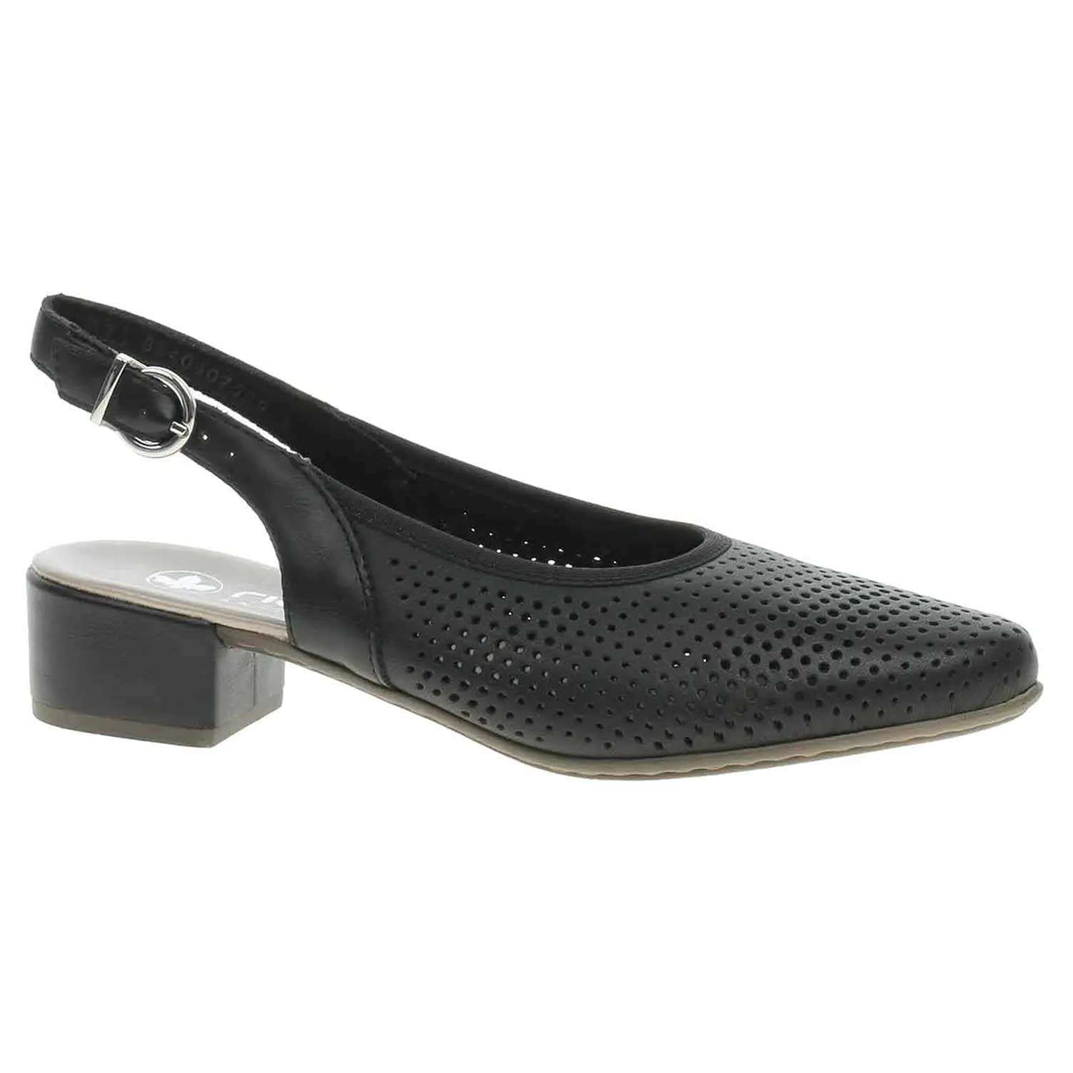 Dámské lodičky Rieker 47066-00 schwarz 38