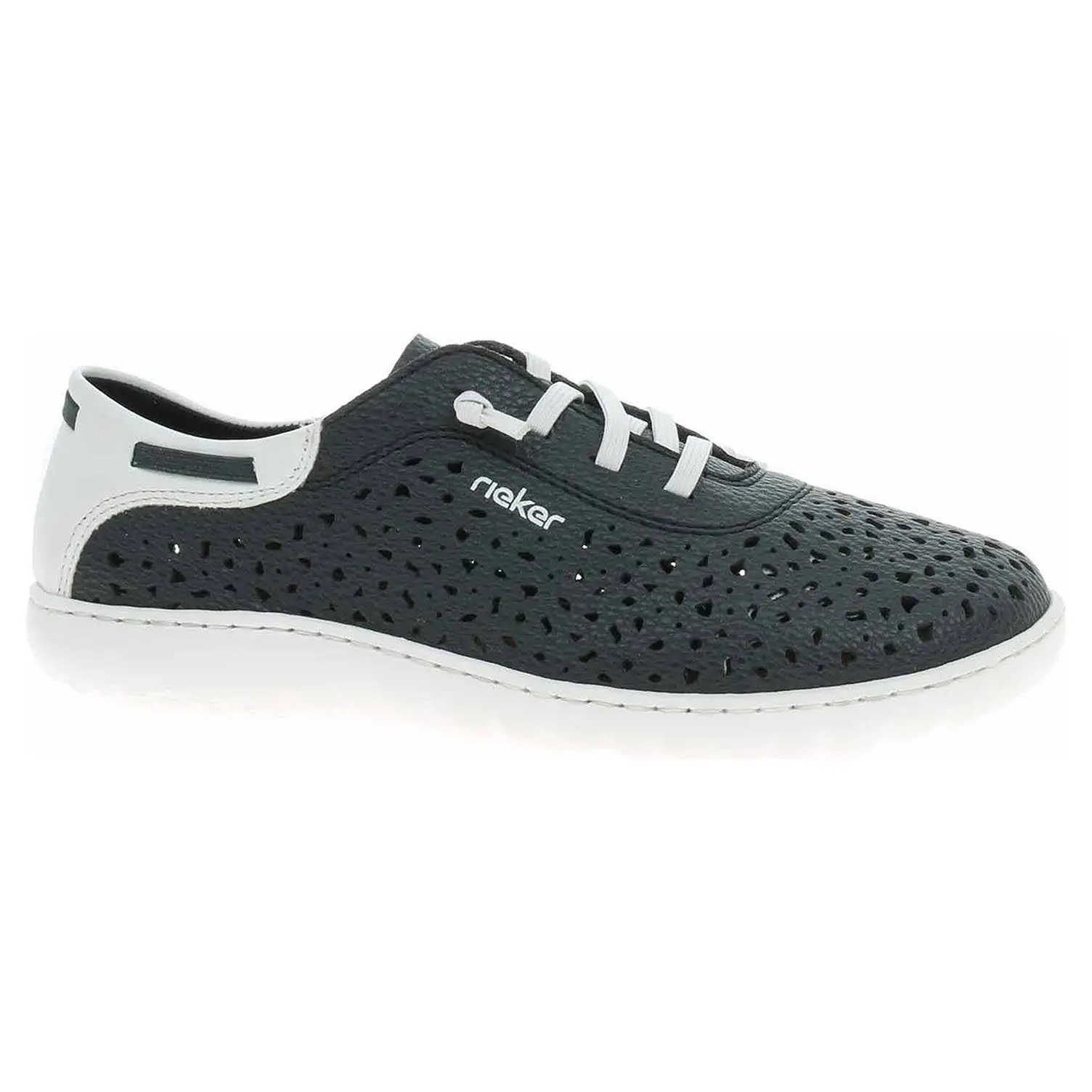 Dámské polobotky Rieker 52805-14 blau kombi 38