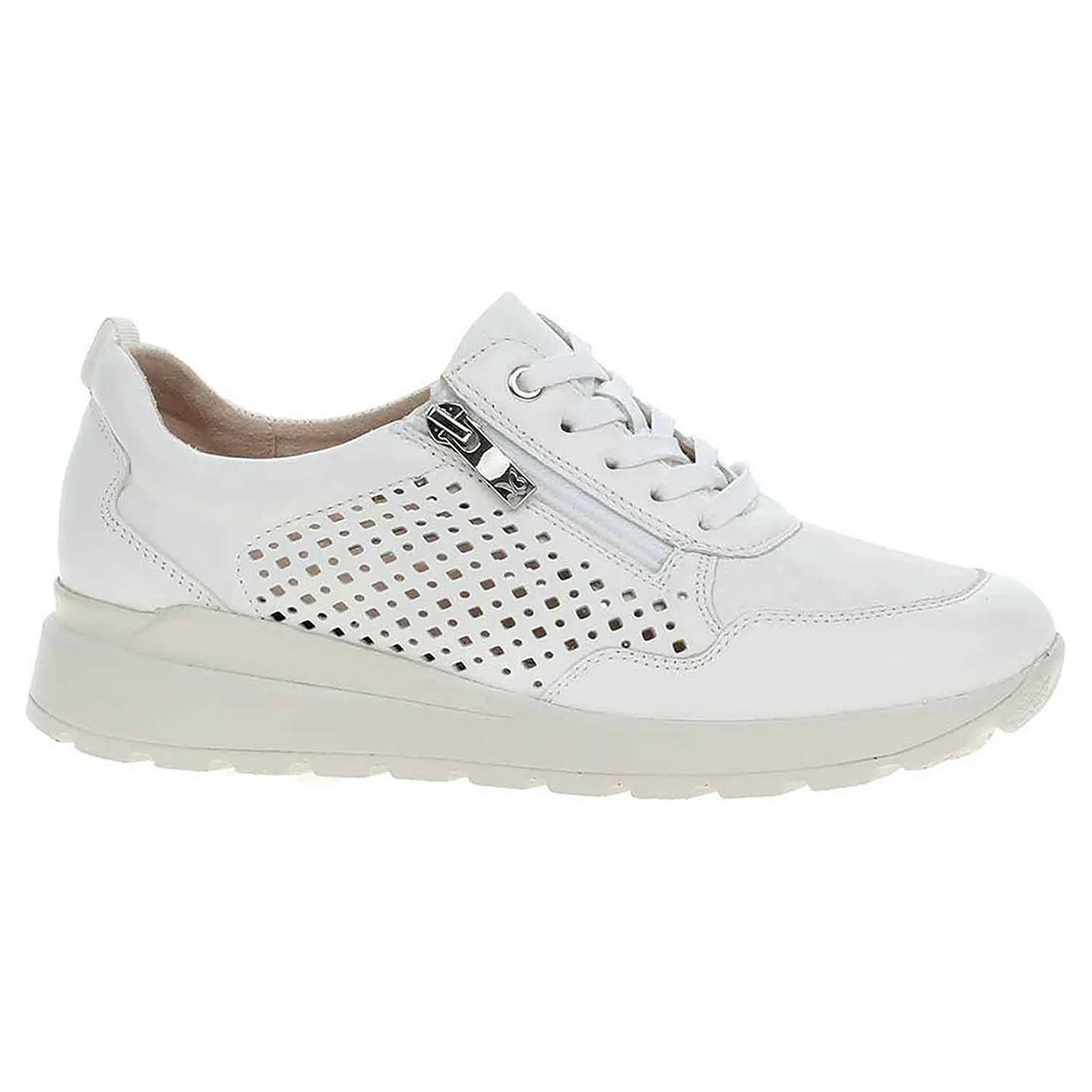 Dámské polobotky Caprice 9-23764-46 white-silver 37